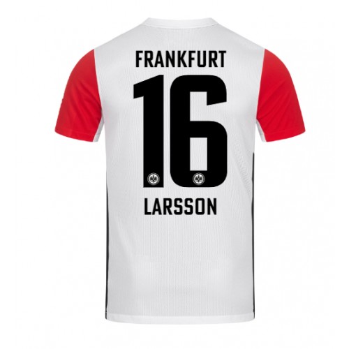 Pánský Fotbalový dres Eintracht Frankfurt Hugo Larsson #16 2024-25 Domácí Krátký Rukáv